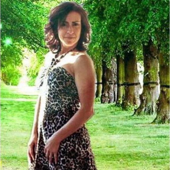 My Michelle Halter Leopard dress Size S - Picture 7 of 9
